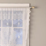 SKL Home By Saturday Knight Ltd Jacquelyn Lace Window Shade - White