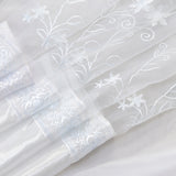 Priscilla Embroidered Panel With Double Valance - RT Designers Collection